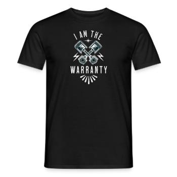 Mechanic quote car motorcycle gift, - Men's T-Shirt - black - Front - AI Model Male 178 light (178cm)