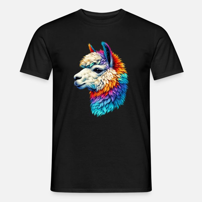 Alpaca - Men’s T-shirt - black
