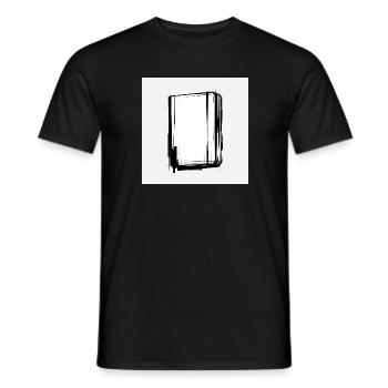Preuve de concept - Le vide analogique - T-shirt homme - noir - Devant - AI Model Male 178 light (178cm)