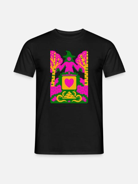 Wicca Cult - Männer T-Shirt - Schwarz