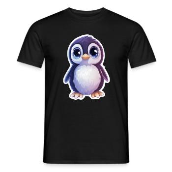 Pingouin - T-shirt homme - noir - Devant - AI Model Male 178 light (178cm)