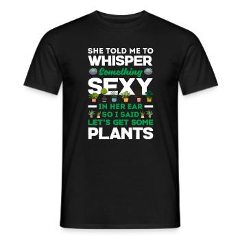 Garten- Und Pflanzenliebhaber Geschenke - Männer T-Shirt - Schwarz - Vorne - AI Model Male 178 light (178cm)