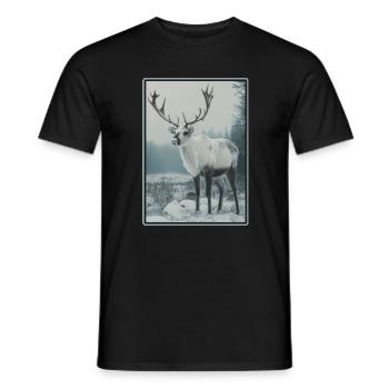 Renne Renne - T-shirt homme - noir - Devant - AI Model Male 178 light (178cm)