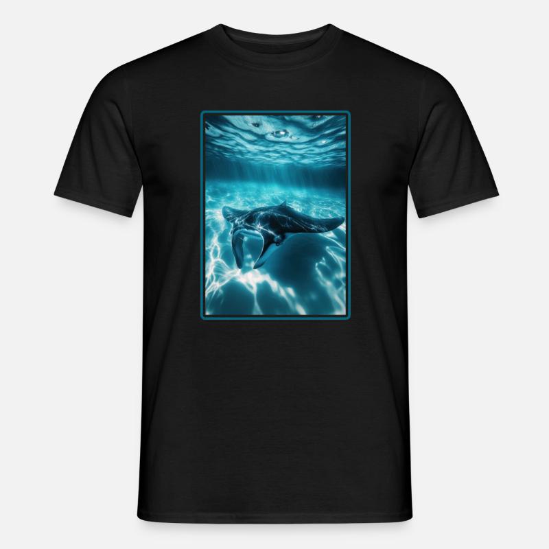 Rays Manta Rays - Men's T-Shirt - black