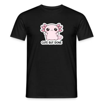 Diction du Dragon Chibi Rose - T-shirt homme - noir - Devant - AI Model Male 178 light (178cm)