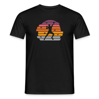 Escalade Boulder BoulderIng Alpinistes - T-shirt homme - noir - Devant - AI Model Male 178 light (178cm)