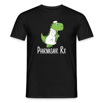 Pharmacy Rx Pharmacy - Men's T-Shirt - black - Front - AI Model Male 178 light (178cm)
