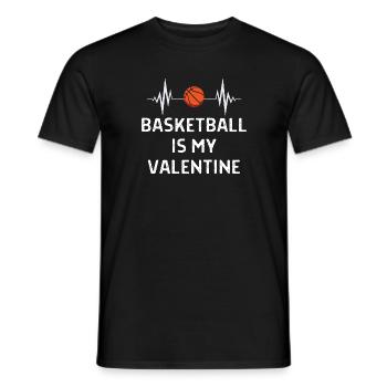Basketball Spieler Basketballer Sprüche Geschenk - Männer T-Shirt - Schwarz - Vorne - AI Model Male 178 light (178cm)