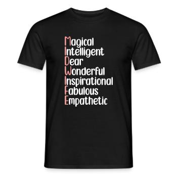 Sages-femmes Dictons | Profession de sage-femme Cadeaux de travail - T-shirt homme - noir - Devant - AI Model Male 178 light (178cm)