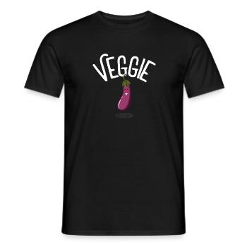 Moar Veggie - Men's T-Shirt - black - Front - AI Model Male 178 light (178cm)