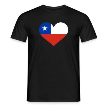 Chili - T-shirt homme - noir - Devant - AI Model Male 178 light (178cm)