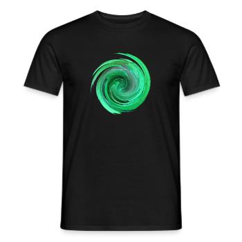 Depokit Universe Mill - Men's T-Shirt - black - Front - AI Model Male 178 light (178cm)