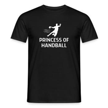 Handball Handballer Spruch Geschenk - Männer T-Shirt - Schwarz - Vorne - AI Model Male 178 light (178cm)