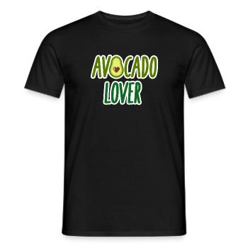 Avocado - Männer T-Shirt - Schwarz - Vorne - AI Model Male 178 light (178cm)