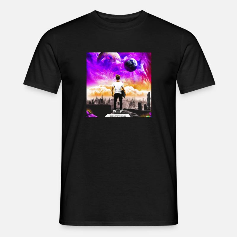 Crazy Eights - Männer T-Shirt - Schwarz