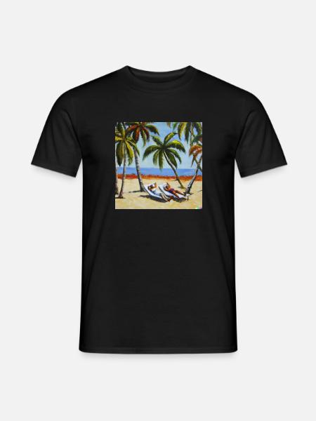 Pause - Männer T-Shirt - Schwarz