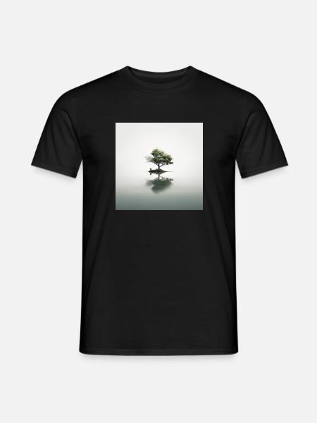 Insel - Männer T-Shirt - Schwarz