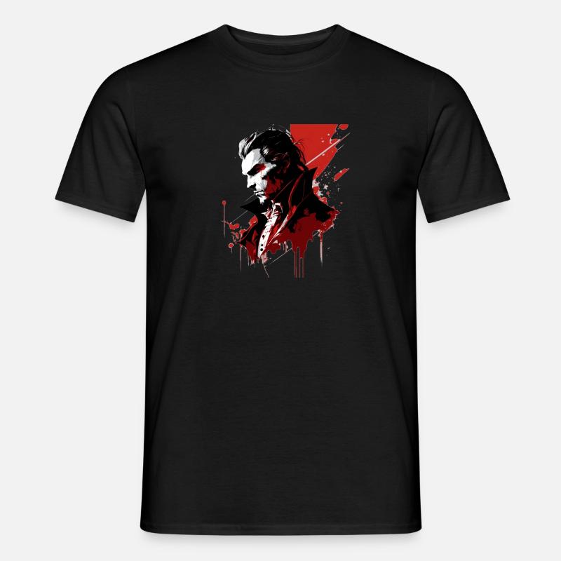 Dracula - Männer T-Shirt - Schwarz