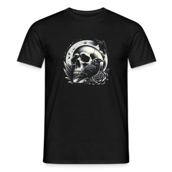 Celestial Guardians - Men's T-Shirt - black - Front - AI Model Male 178 light (178cm)