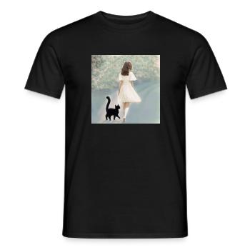 Auf dem Weg zu Träumen - Männer T-Shirt - Schwarz - Vorne - AI Model Male 178 light (178cm)
