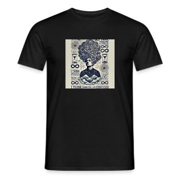 Parisanin düsüncesi - Männer T-Shirt - Schwarz - Vorne - AI Model Male 178 light (178cm)