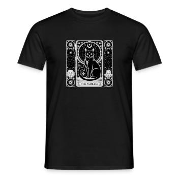 Die bekannte Tarotkarte - Männer T-Shirt - Schwarz - Vorne - AI Model Male 178 light (178cm)
