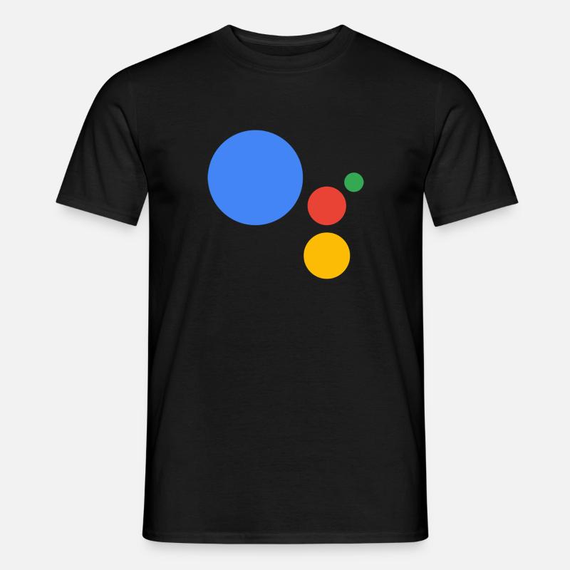 Google Logo Merch! - Männer T-Shirt - Schwarz