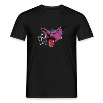 Hyènes - hyène - T-shirt homme - noir - Devant - AI Model Male 178 light (178cm)