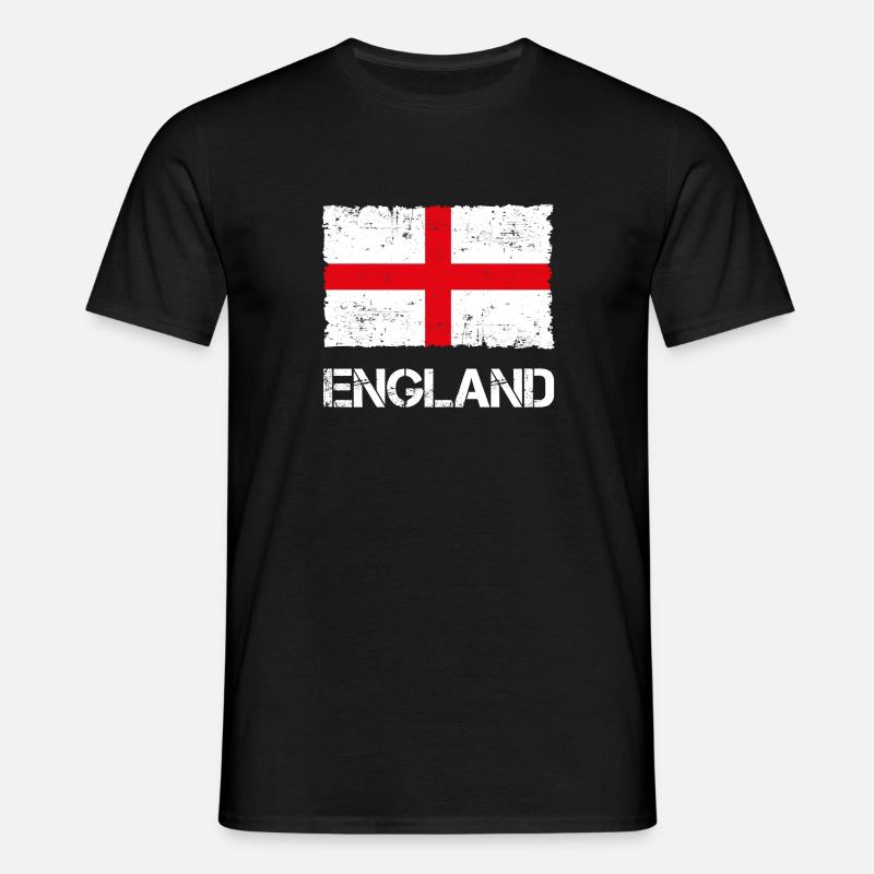 England - Men's T-Shirt - black