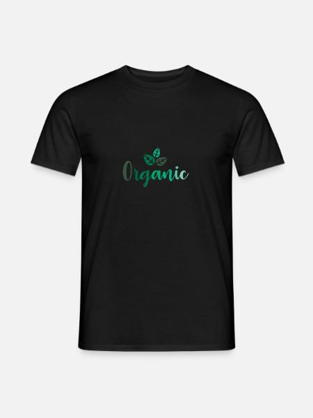 organic shirt - Men's T-Shirt - black