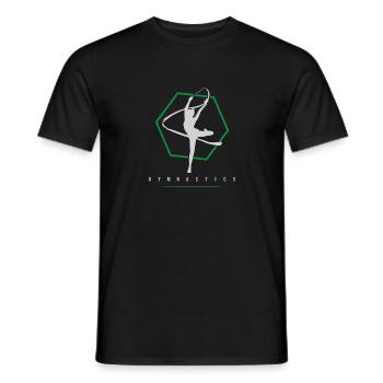 Gymnastique gymnaste gymnaste gymnastique association cadeau - T-shirt homme - noir - Devant - AI Model Male 178 light (178cm)