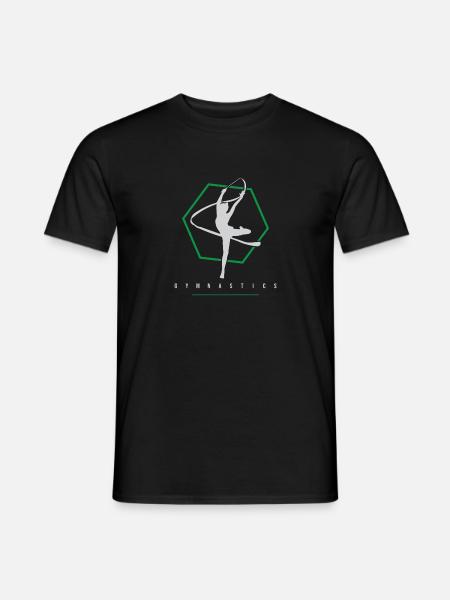 Gymnastique gymnaste gymnaste gymnastique association cadeau - T-shirt homme - noir