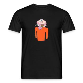 Spion Hotel Haus Geschenk - Männer T-Shirt - Schwarz - Vorne - AI Model Male 178 light (178cm)