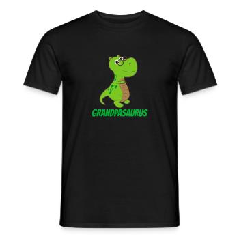 Opasaurus - Geschenkidee - Männer T-Shirt - Schwarz - Vorne - AI Model Male 178 light (178cm)