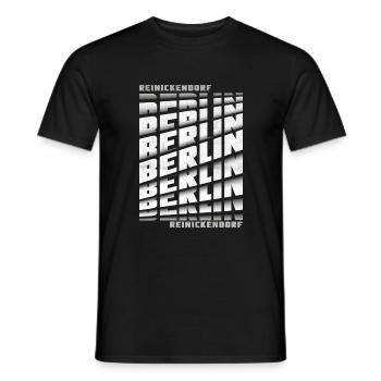 Berlin Reinickendorf - Männer T-Shirt - Schwarz - Vorne - AI Model Male 178 light (178cm)