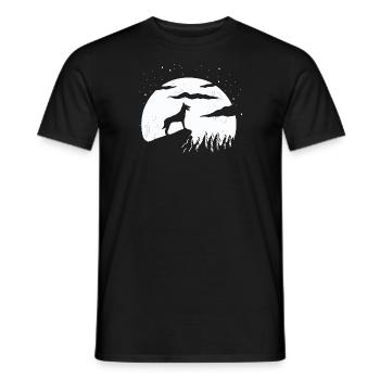 Belgian Shepherd Malinois - Men's T-Shirt - black - Front - AI Model Male 178 light (178cm)