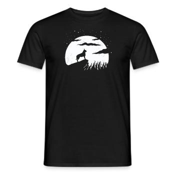 Berger de Picardie - Berger Picard - Männer T-Shirt - Schwarz - Vorne - AI Model Male 178 light (178cm)