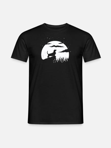 Basset Hound - Men's T-Shirt - black