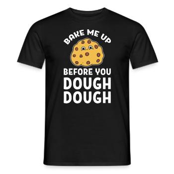 Lustiges Backen Konditor - Männer T-Shirt - Schwarz - Vorne - AI Model Male 178 light (178cm)