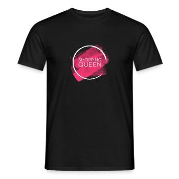 SHOPPING QUEEN - T-shirt homme - noir - Devant - AI Model Male 178 light (178cm)