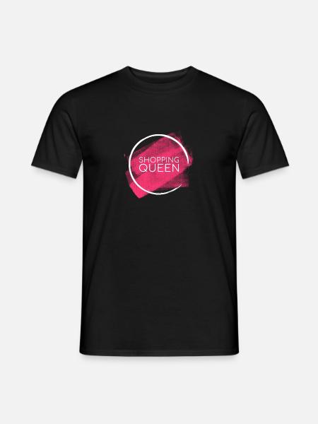 SHOPPING QUEEN - T-shirt homme - noir