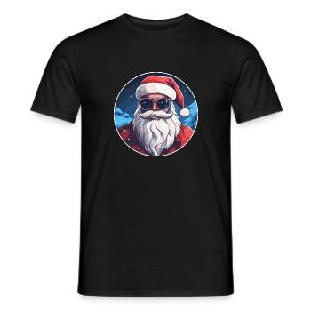 Frohe Weihnachten - Männer T-Shirt - Schwarz - Vorne - AI Model Male 178 light (178cm)