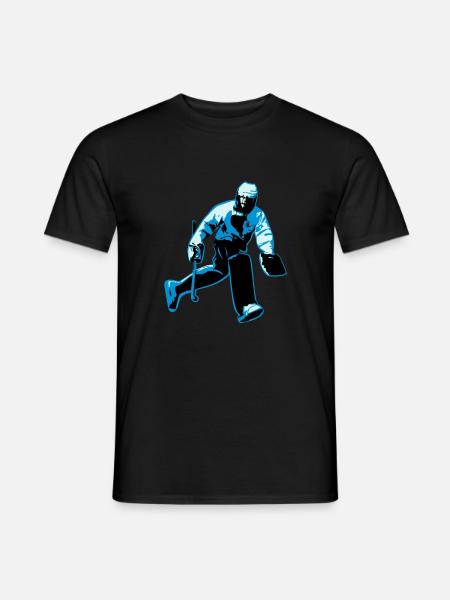 Field hockey goalkeeper - Men's T-Shirt - black