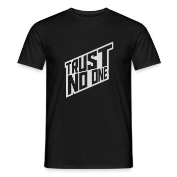 ne faites confiance à personne pour ne citer - T-shirt homme - noir - Devant - AI Model Male 178 light (178cm)