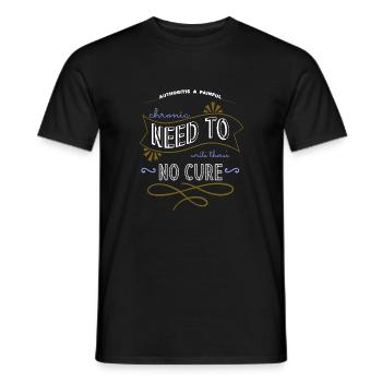 cool drôle citation tasses bday anniversaire cadeau fun - T-shirt homme - noir - Devant - AI Model Male 178 light (178cm)