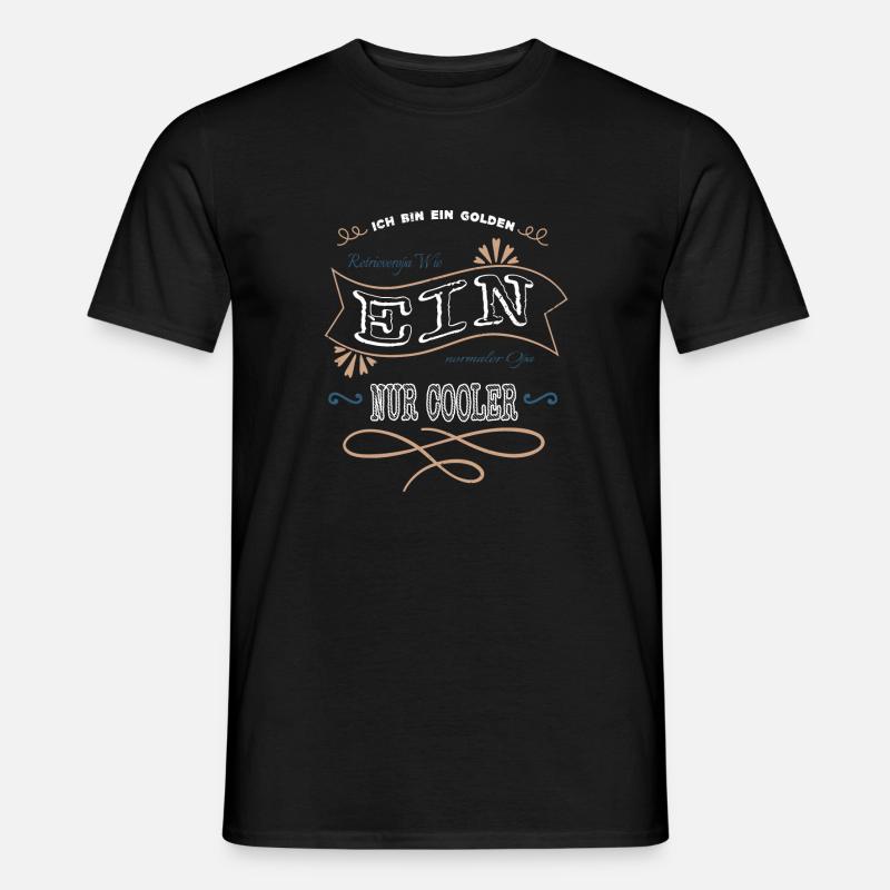 bullterrier geschenk schäferhund bluthund - Männer T-Shirt - Schwarz