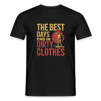 The Call of Treasures - Men's T-Shirt - black - Front - AI Model Male 178 light (178cm)