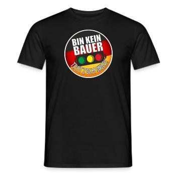 Bin kein Bauer - trotzdem Sauer - Männer T-Shirt - Schwarz - Vorne - AI Model Male 178 light (178cm)