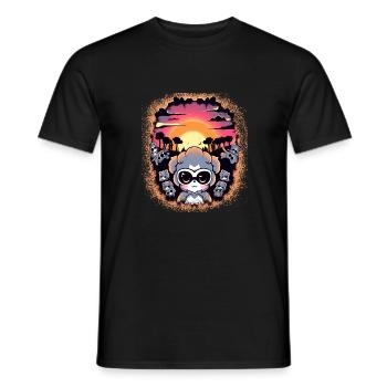 birthday present idea awesome animal welfare - Männer T-Shirt - Schwarz - Vorne - AI Model Male 178 light (178cm)