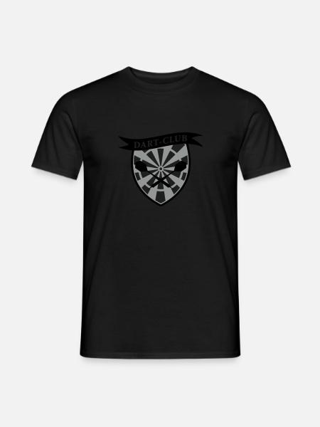 Dart Club 2 - zweifarbig - Männer T-Shirt - Schwarz